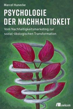 Das Bild zeigt das Cover des Buchs Psychologie der Nachhaltigkeit