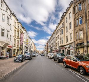 Das Foto zeigt die Löhrstraße in Koblenz