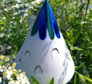 Pfostenhocker „Kannenbäcker Blaue Spitzen“. Sie sollen für mehr Biodiversität in den Gärten sorgen.