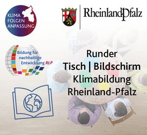 Runder Tisch & Runder Bildschirm Klimabildung
