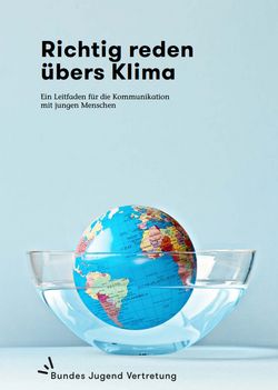 Das Bild zeigt das Buchcover das Buchs "Richtig reden übers Klima"