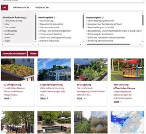 Das Bild zeigt einen Screenshot des Maßnahmen-Tools