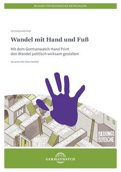 Das Bild zeigt die Titelseite des Hindergrundpapiers "Wandel mit Hand und Fuss"
